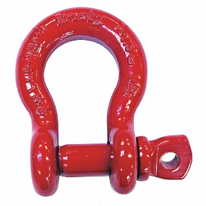 Crosby Screw Pin Anchor Shackles-Self Colored