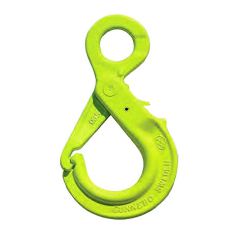 GUNNEBO SELF-LOCKING EYE HOOK W/ GRIP LATCH 7/32" (OBK-6-10)