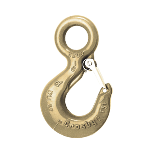 CROSBY 1 TON ALLOY EYE HOOK W/ LATCH